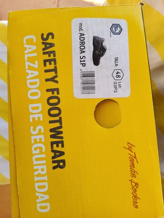 Zapatos segutidad 48  beework ADROA S1P