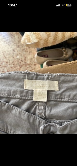 Pantalón Sfera Gris Claro Talla 40