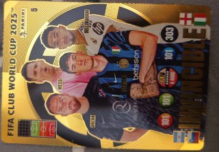 Carta Panini Mundial Clubes 2025 Invencible