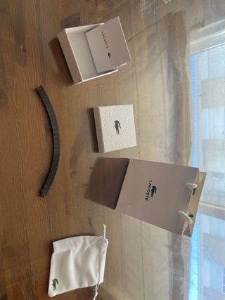 Pulsera Lacoste Negra