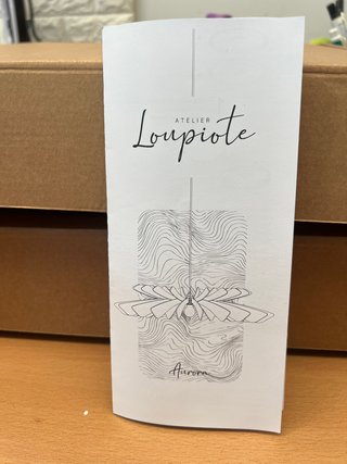 Lámpara de techo Loupiote Aurora