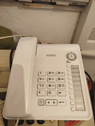 Teléfono Alcatel Blanco