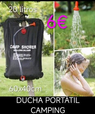 Ducha Portátil Camping 20 Litros Nueva