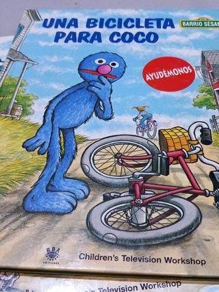 Lote 4 libros BARRIO SESAMO. Coco, Paco Pico ....
