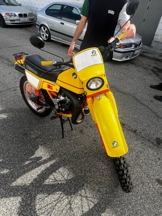 Puch Condor Amarillo Enduro Moto