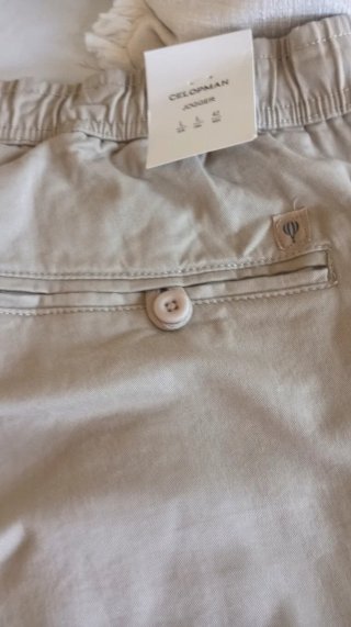 Pantalón Celop Man Beige Nuevo