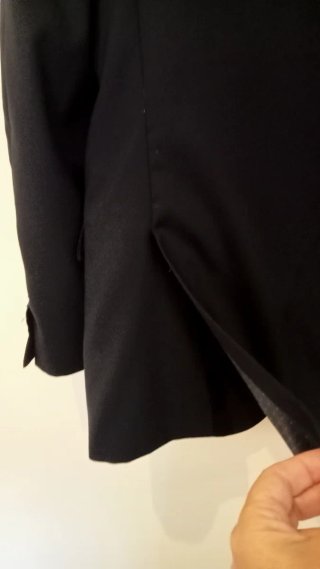 Chaqueta Cortefiel Hombre Talla 48 Negra