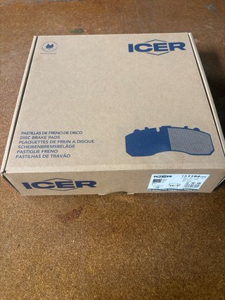 Pastillas de freno camion ICER 151194-066