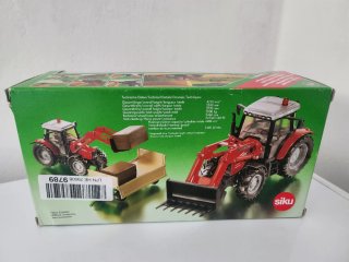 Set SIKU: Trattore- Ruspa - Miscelatore