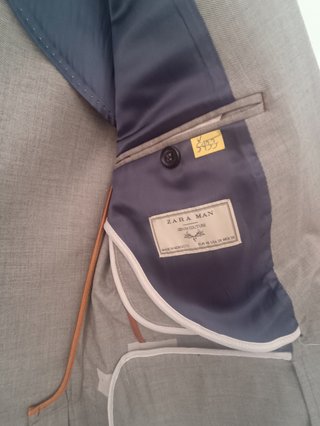 Chaqueta gris elegante
