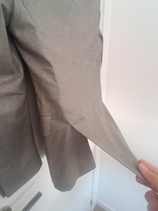 Chaqueta gris elegante