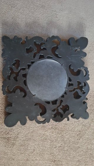 Specchio Barocco Brandani Nero