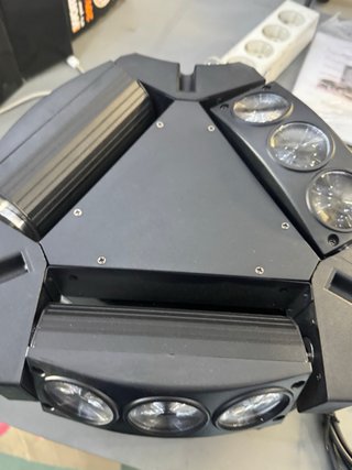 Mini Luz LED Spider 3x3