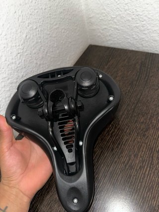 Asiento de Bicicleta Negro Nuevo