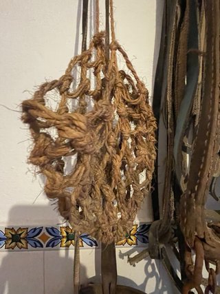 Arreos y cabezada vintage de cuero