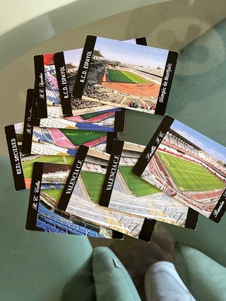 Lote cartas fútbol Mundicromo 2005 venta/cambio