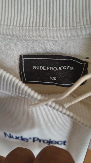 Sudadera Nude Project Cult sweatshirt Marshmallow