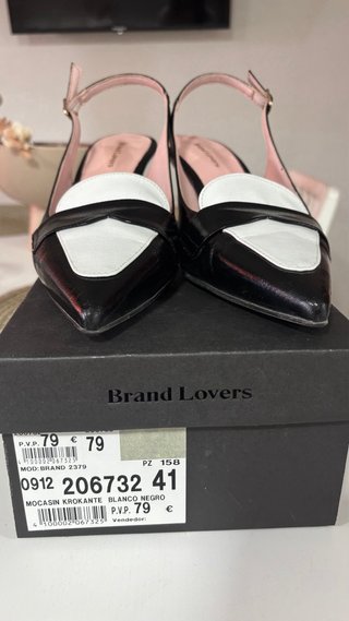 Zapatos destalonados Brand Lovers Talla 41