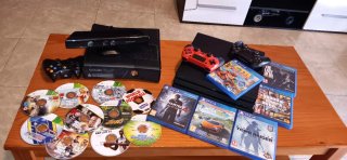 Xbox 360 + PS4 1TB + Mandos + Juegos