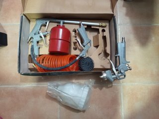 Kit compresor pintura con accesorios. OFERTAAAAAA