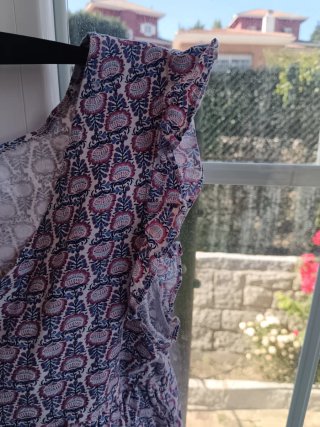 Vestido niña estampado floral