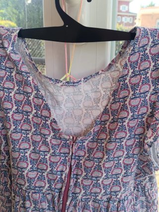 Vestido niña estampado floral