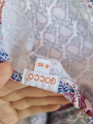 Vestido niña estampado floral