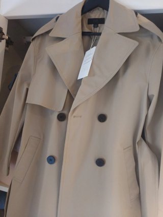 Gabardina Zara Beige