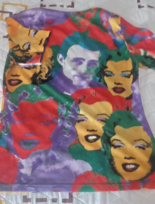 Camiseta Estampada Marilyn Monroe Andy Warhol