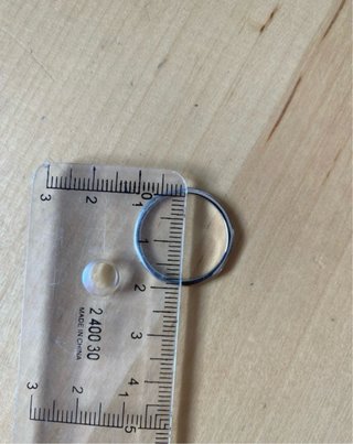 Anello in Argento 1ª Legge Unisex