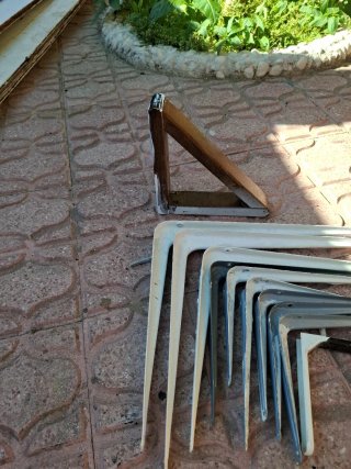 12 Supporti da Parete Metallici