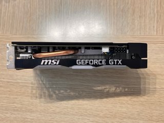 TARJETA GRÁFICA GPU MSI Ventus GTX 1660 SUPER 6GB