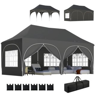 Carpa Plegable 6x3m con 6 Laterales