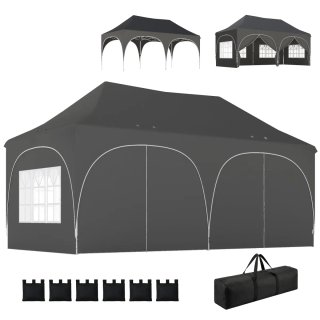 Carpa Plegable 6x3m con 6 Laterales