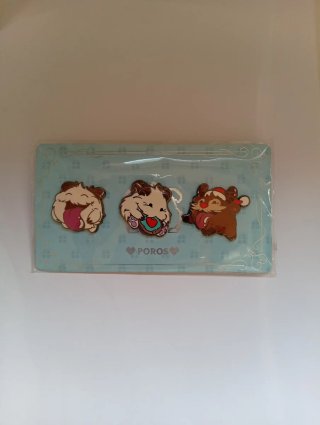 Pack 3 Pins Poros Riot Games