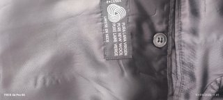 Traje de hombre negro como nuevo