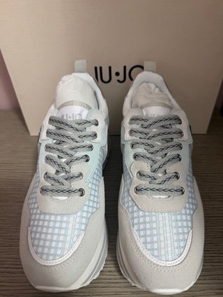 Scarpe Liu Jo donna grigie e bianche