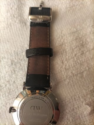 Reloj Daniel Wellington Negro/Plateado