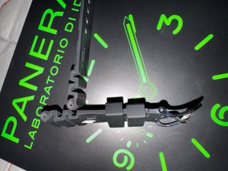 Cinturino Panerai Submersible 24mm Nero