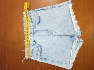 Pantalón corto vaquero niña