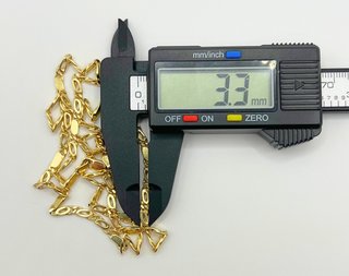 Cadena Fígaro Oro 18k 18.60 gr