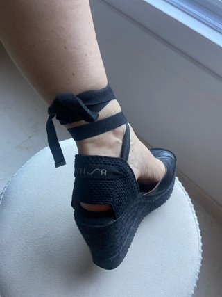 Unisa Cuña Piel Negra