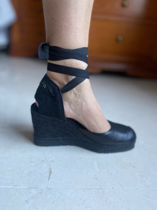Unisa Cuña Piel Negra