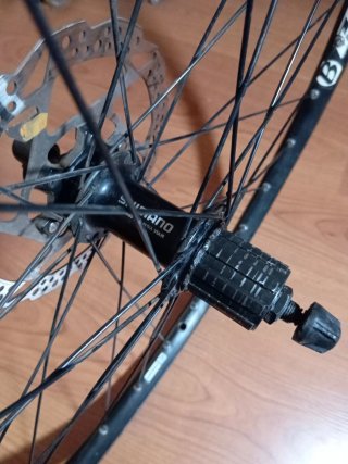 Rueda Bontrager 26 disco cassette
