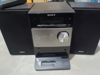 Minicadena Sony Negra
