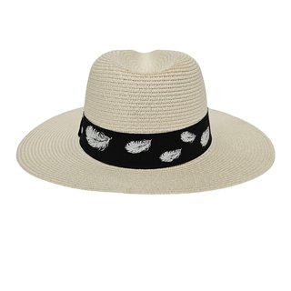 Sombrero Panamá Ala Ancha Talla 56-57cm Beige