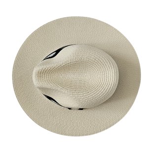 Sombrero Panamá Ala Ancha Talla 56-57cm Beige