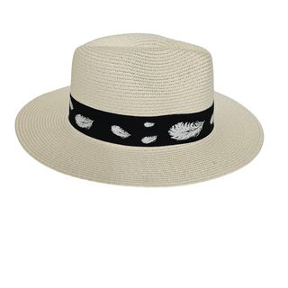 Sombrero Panamá Ala Ancha Talla 56-57cm Beige