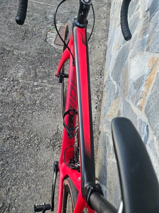 Bicicleta de carretera Merida scultura 5000Roja