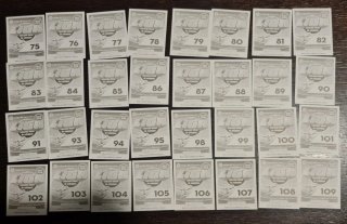 24 Cromos Panini Real Madrid Liga 2017-18 sudamer.